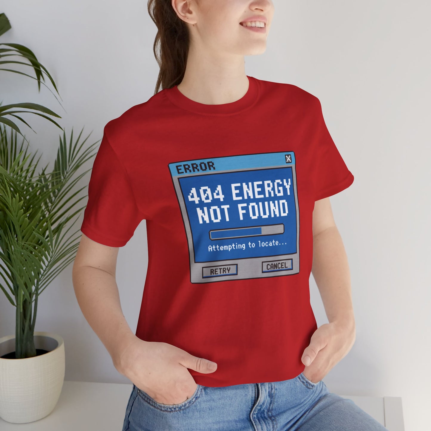 404 Energy Not Found Tee
