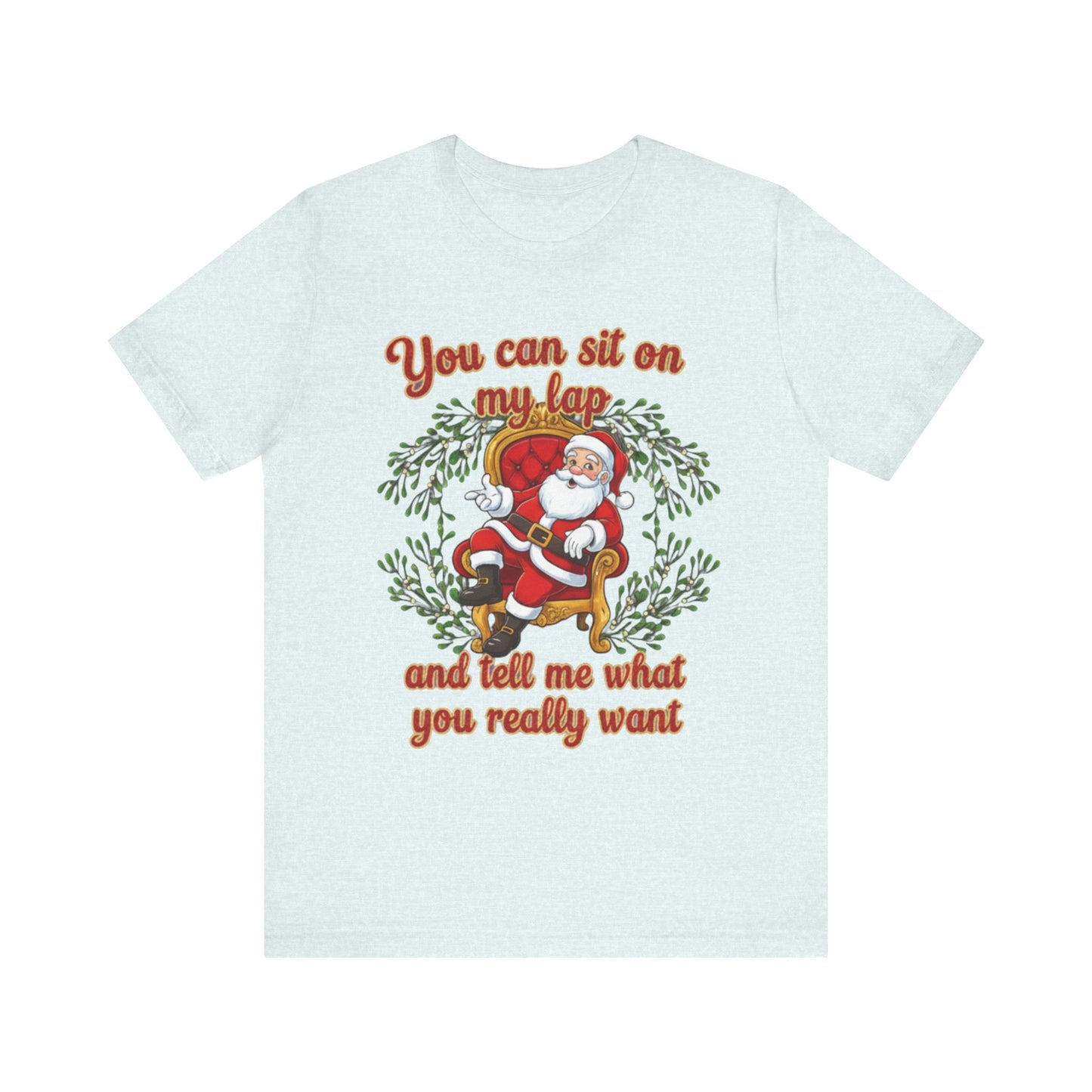 Sit On My Lap Christmas Tee