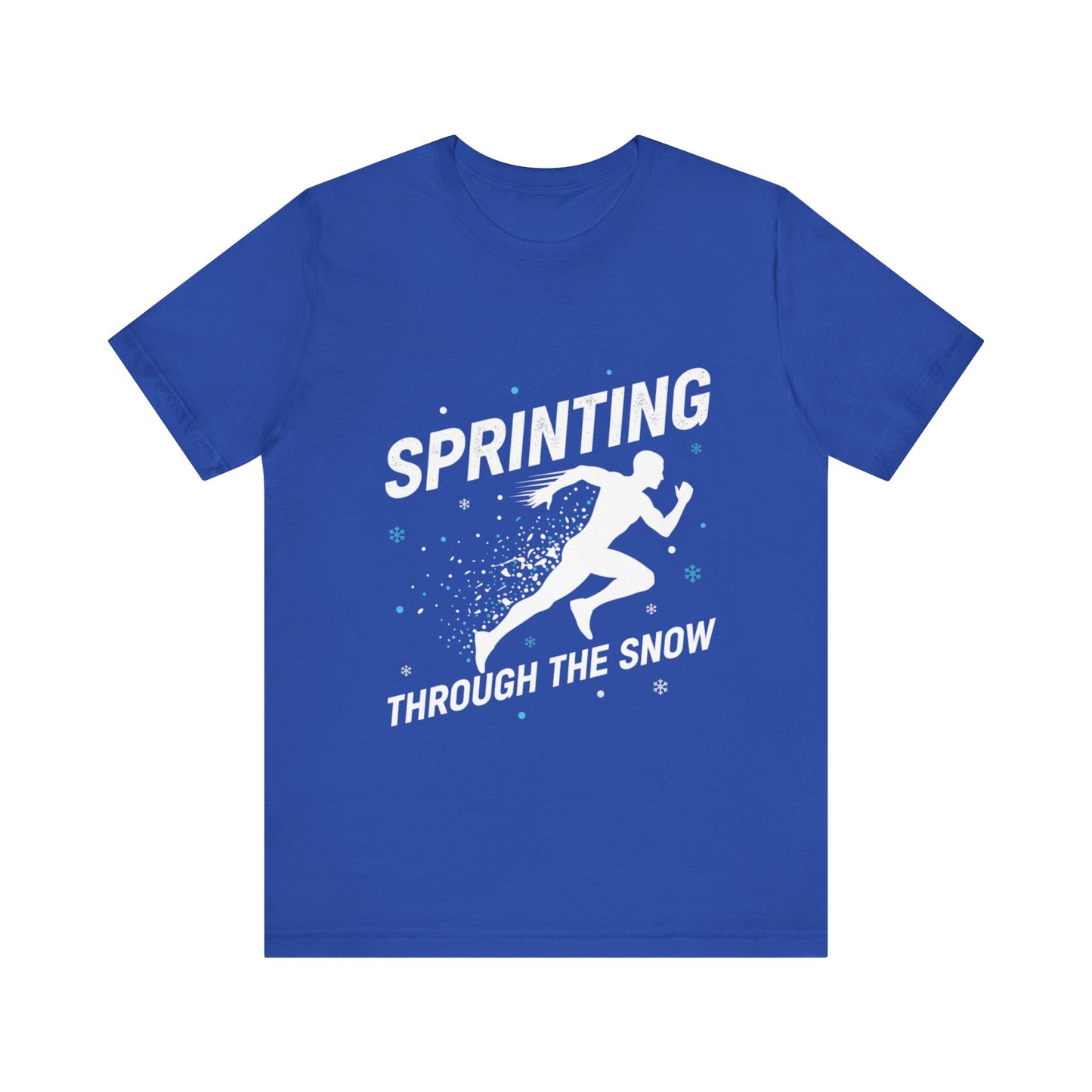 Sprinting Through The Snow T-Shirt