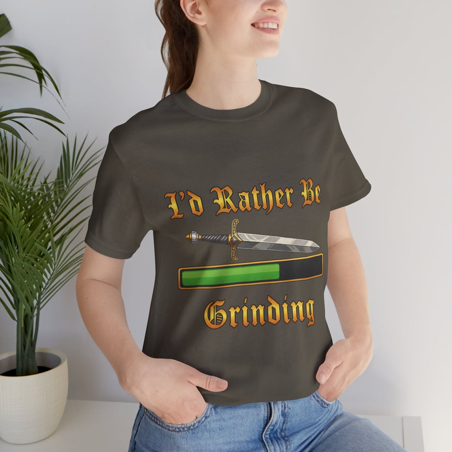 I’d Rather Be Grinding Unisex Tee