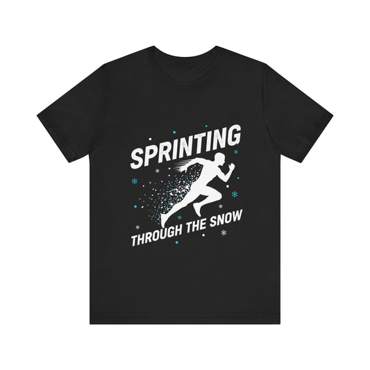 Sprinting Through The Snow T-Shirt