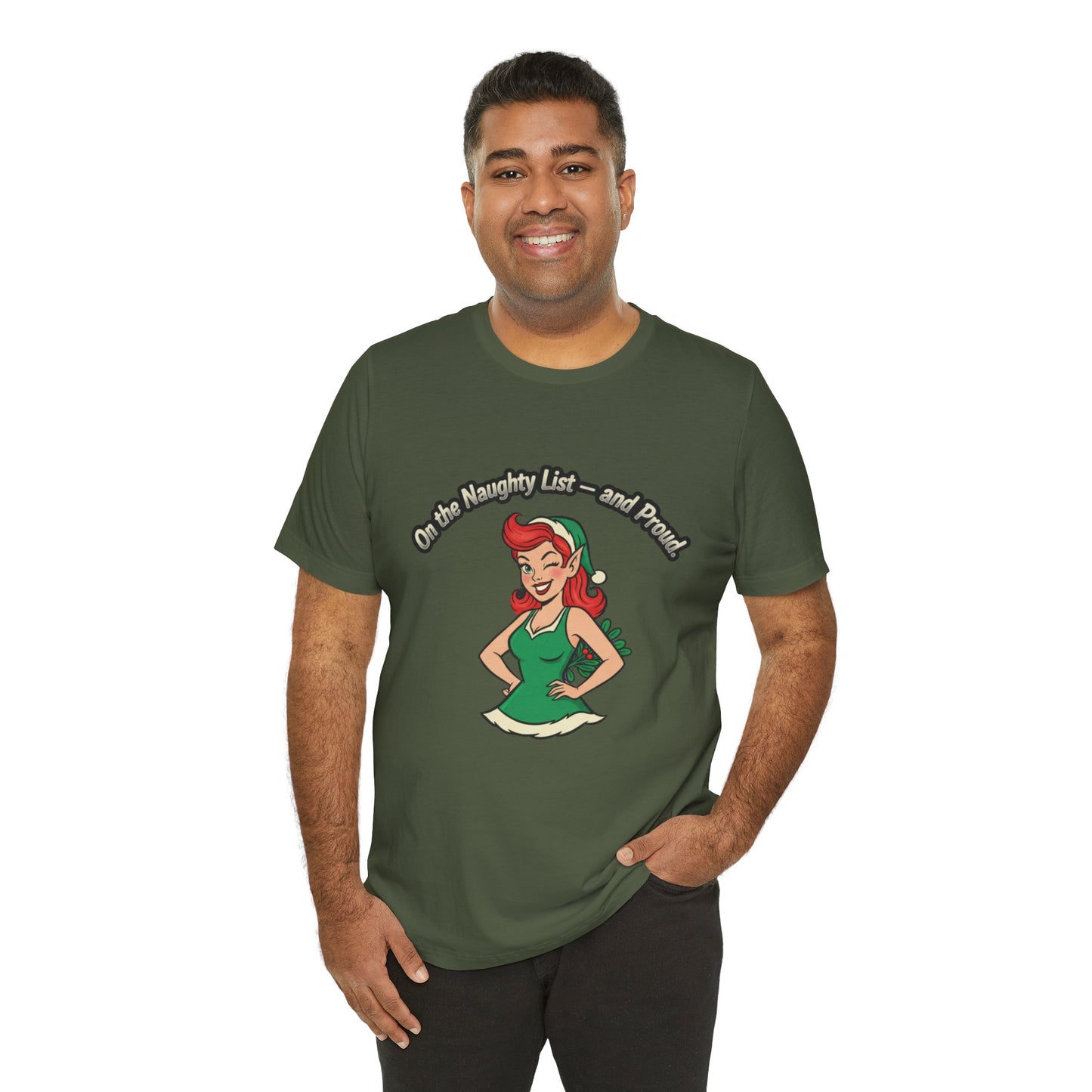Naughty List And Proud Tee