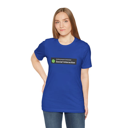 Social Interaction Achievement Tee