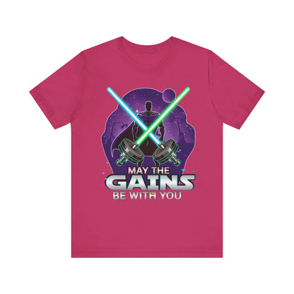 May The Gains Be With You Tee