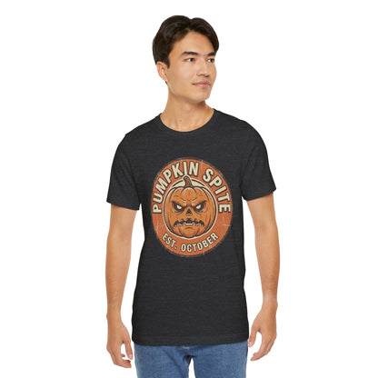 Pumpkin Spite Tee — 'Pumpkin Spite • Est. October' Halloween Graphic Shirt