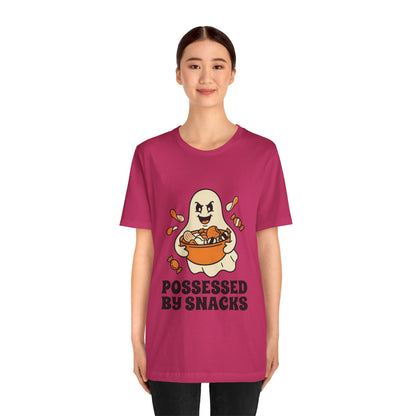 Possessed By Snacks T-Shirt – Cute Ghost Eating Candy Tee