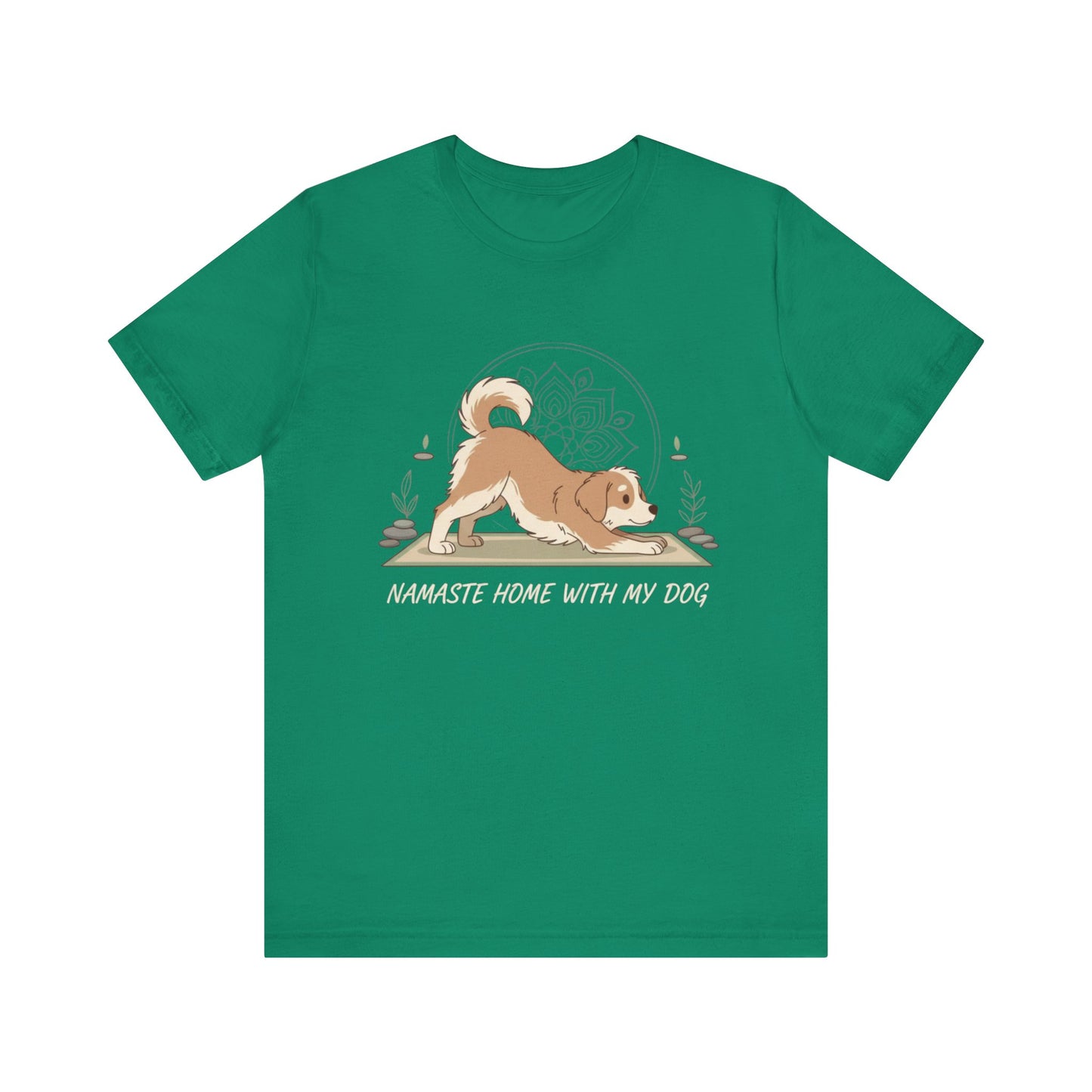 Namaste With My Dog Tee
