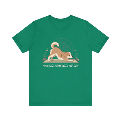 Namaste With My Dog Tee
