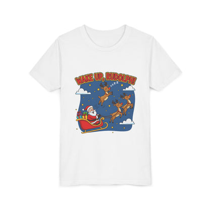 Wake Up, Rudolph! Youth Christmas Tee