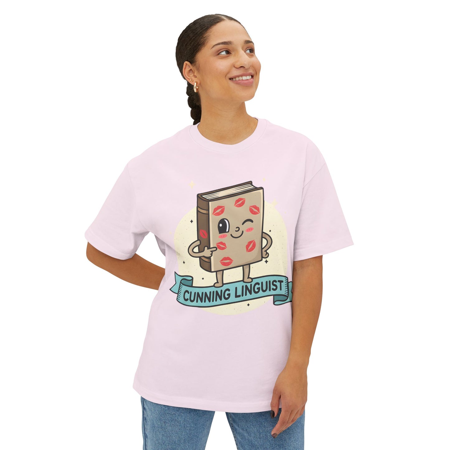 Cunning Linguist Unisex Oversized Tee