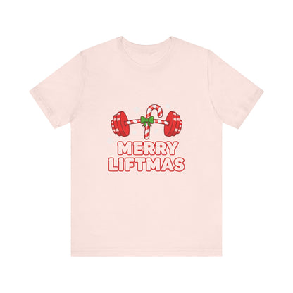 Merry Liftmas Tee - Unisex Christmas Workout Shirt