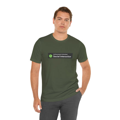 Social Interaction Achievement Tee
