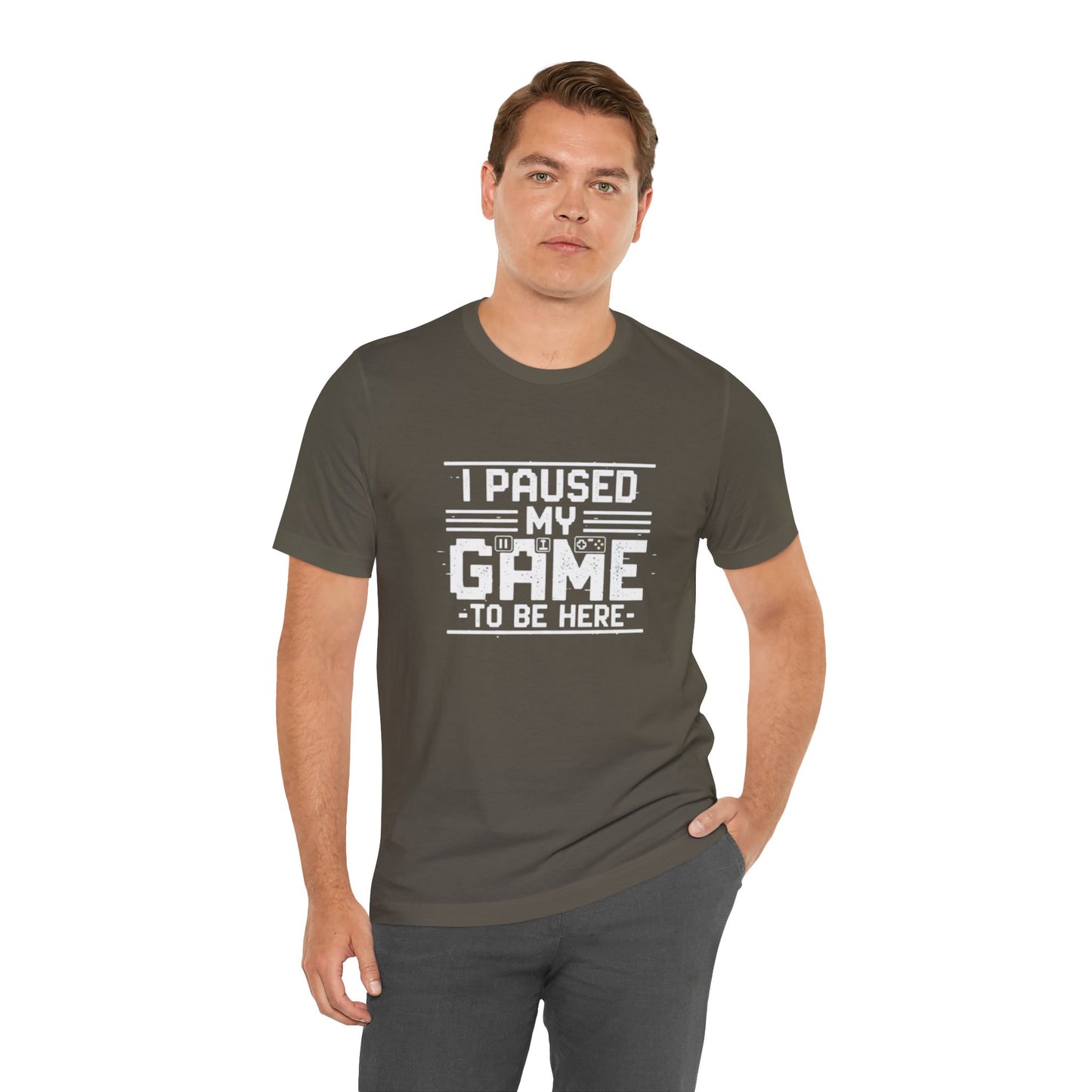 I Paused My Game Unisex Tee