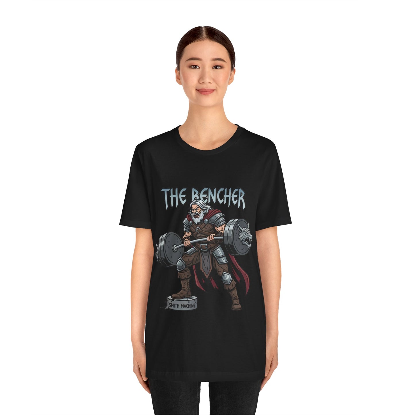 The Bencher T-Shirt — Viking Strength Gym Tee