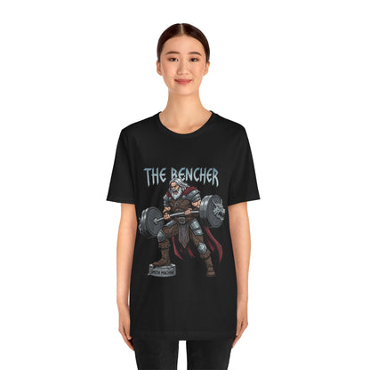 The Bencher T-Shirt — Viking Strength Gym Tee