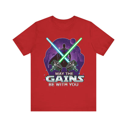 May The Gains Be With You Tee