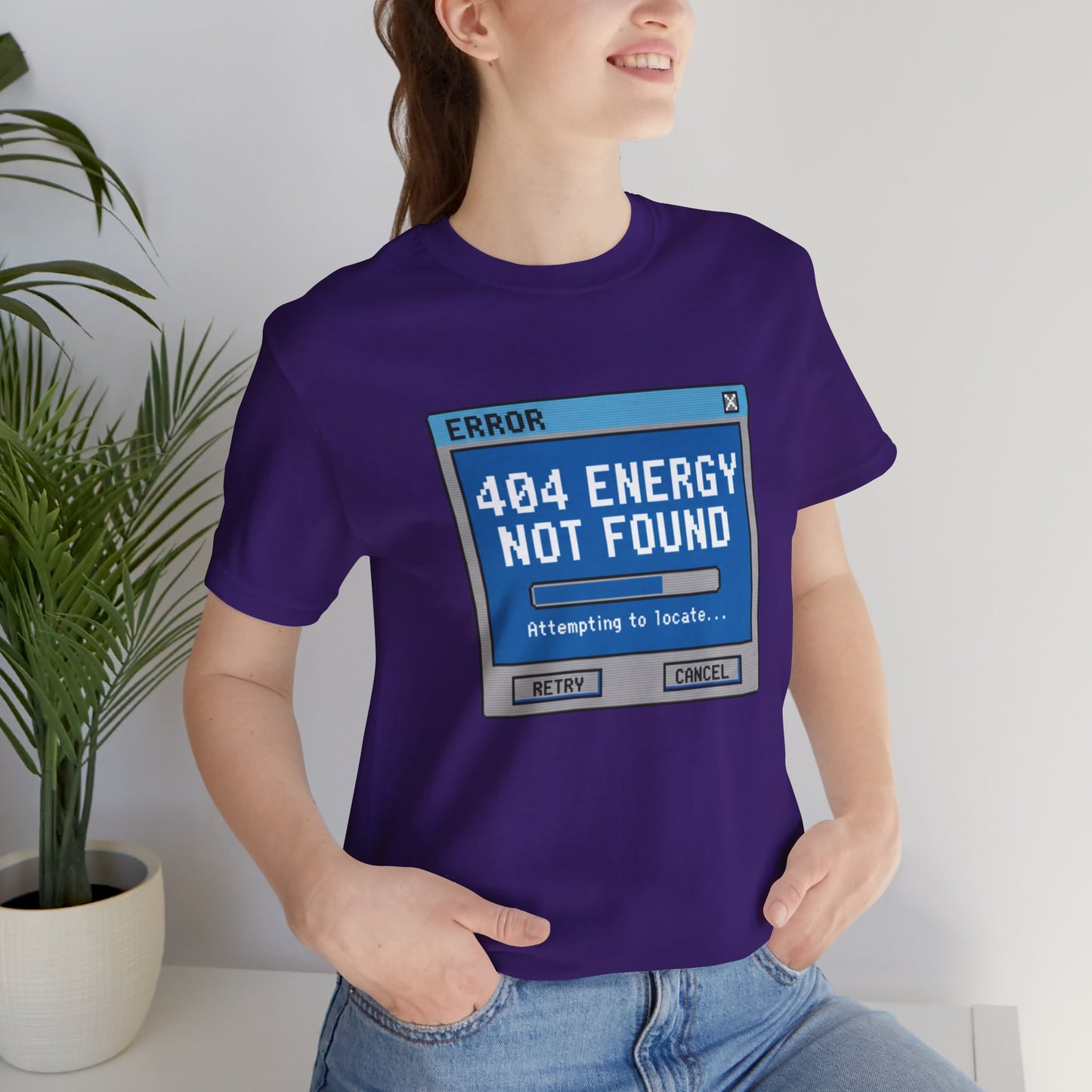 404 Energy Not Found Tee