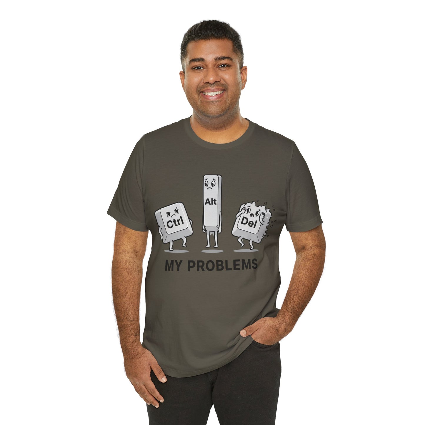 Ctrl Alt Del My Problems Tee