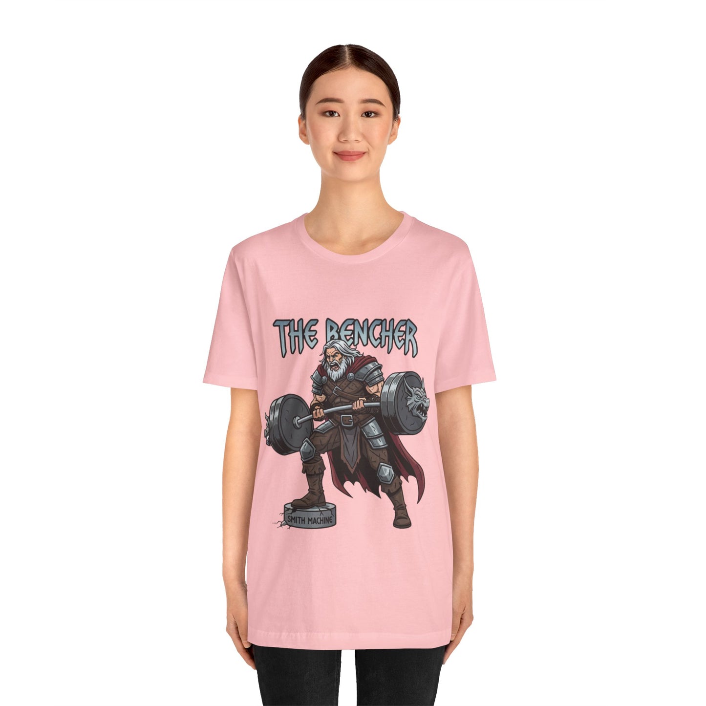 The Bencher T-Shirt — Viking Strength Gym Tee