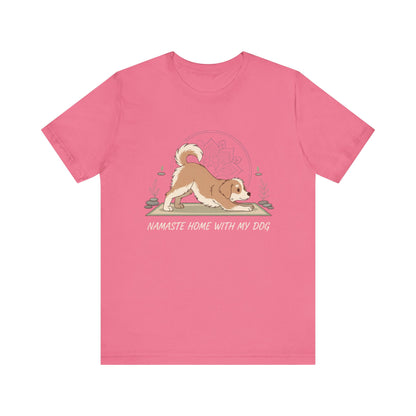 Namaste With My Dog Tee