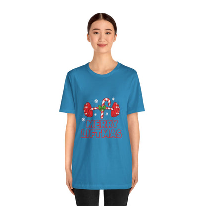 Merry Liftmas Tee - Unisex Christmas Workout Shirt