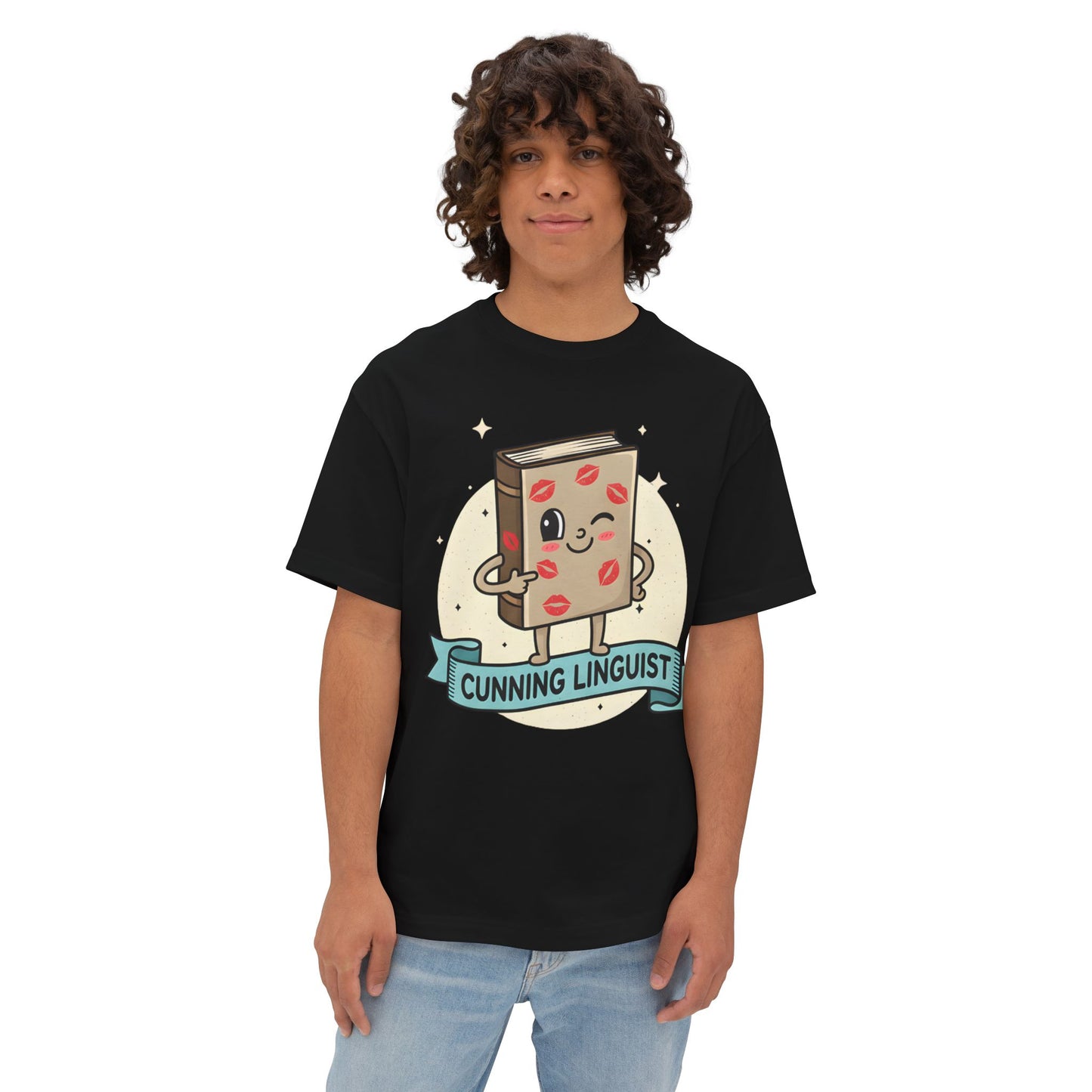 Cunning Linguist Unisex Oversized Tee