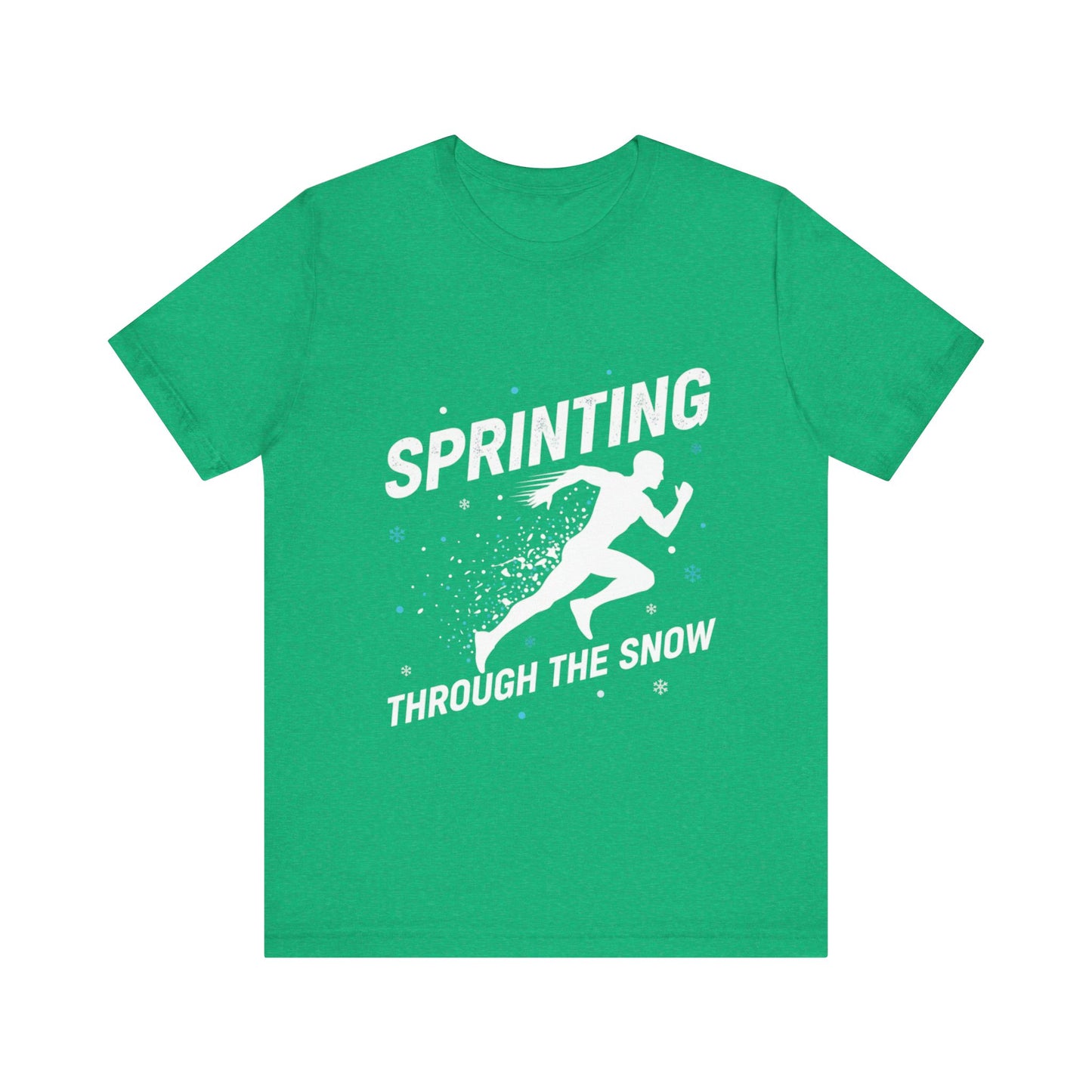 Sprinting Through The Snow T-Shirt