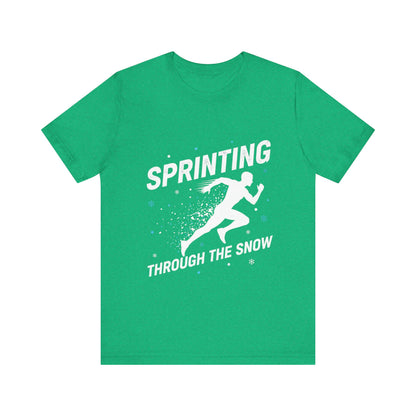 Sprinting Through The Snow T-Shirt