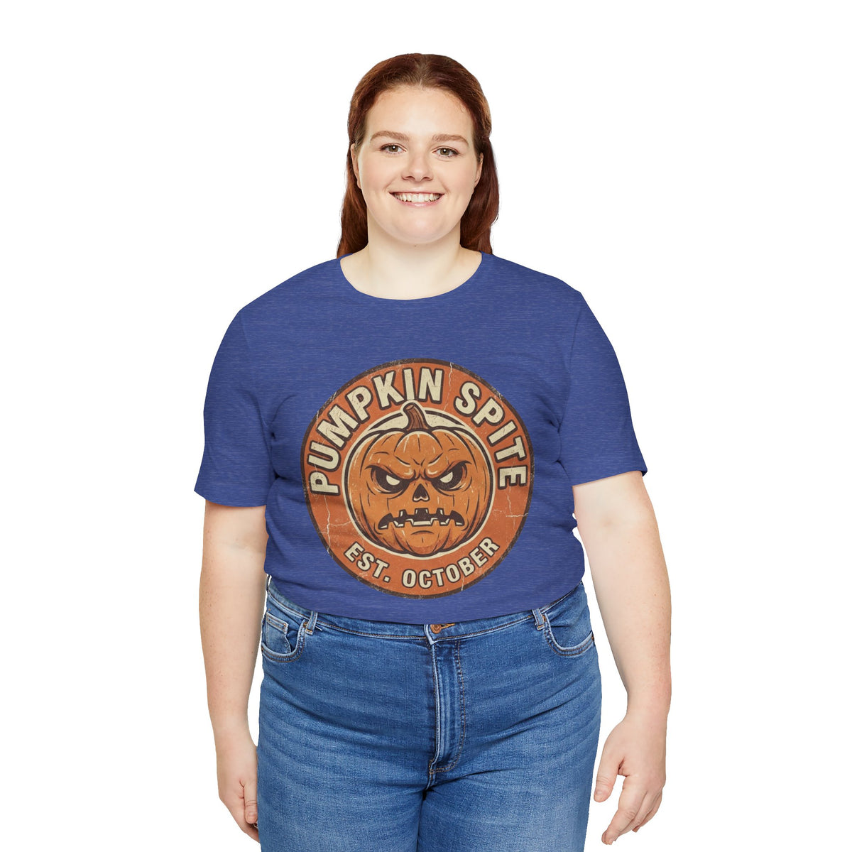 Pumpkin Spite Tee — 'Pumpkin Spite • Est. October' Halloween Graphic Shirt