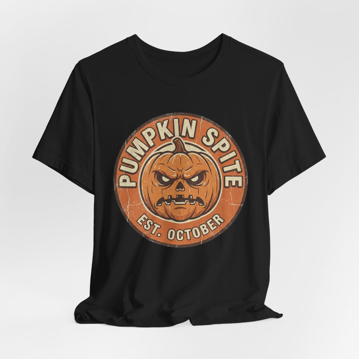 Pumpkin Spite Tee — 'Pumpkin Spite • Est. October' Halloween Graphic Shirt