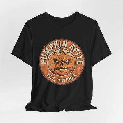 Pumpkin Spite Tee — 'Pumpkin Spite • Est. October' Halloween Graphic Shirt