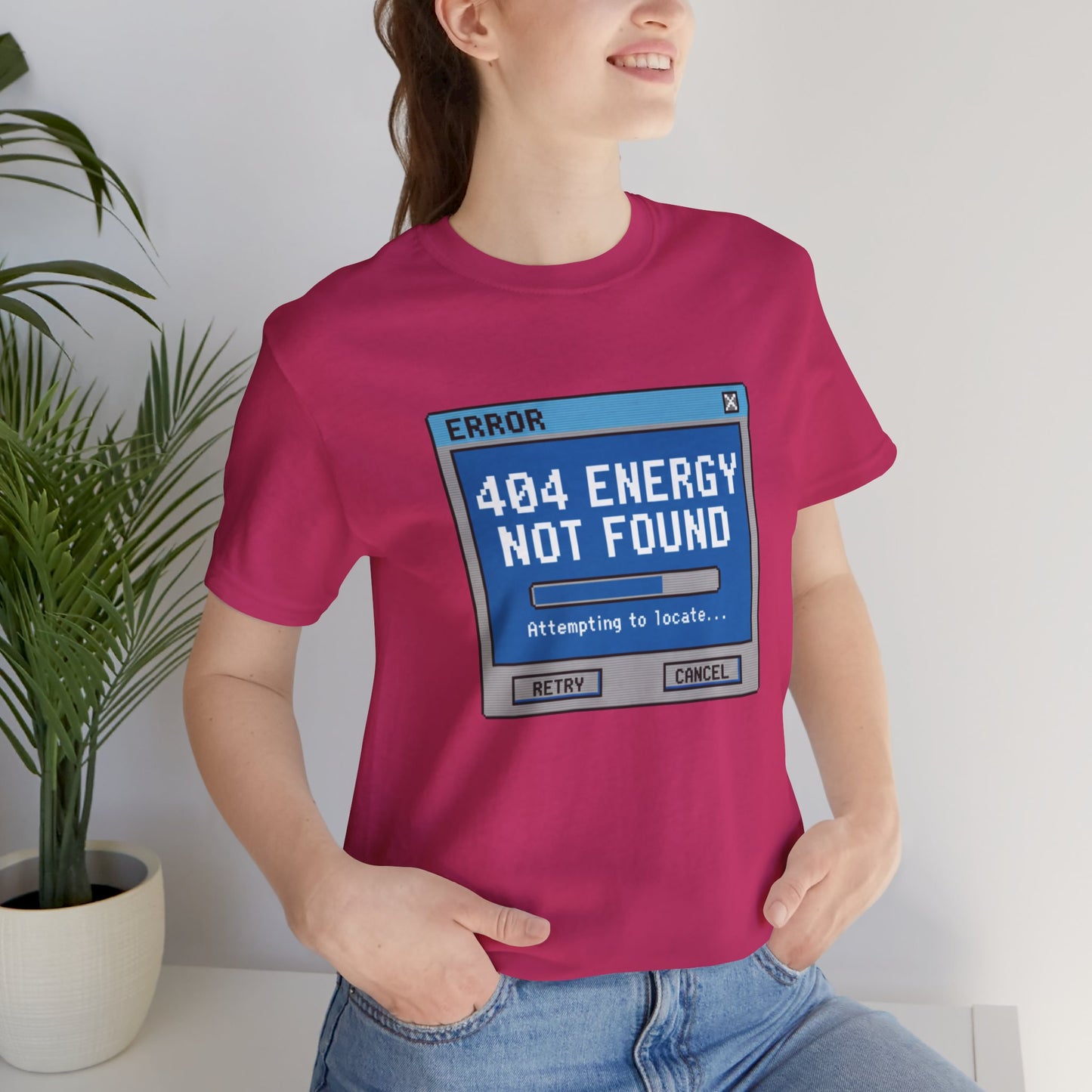 404 Energy Not Found Tee