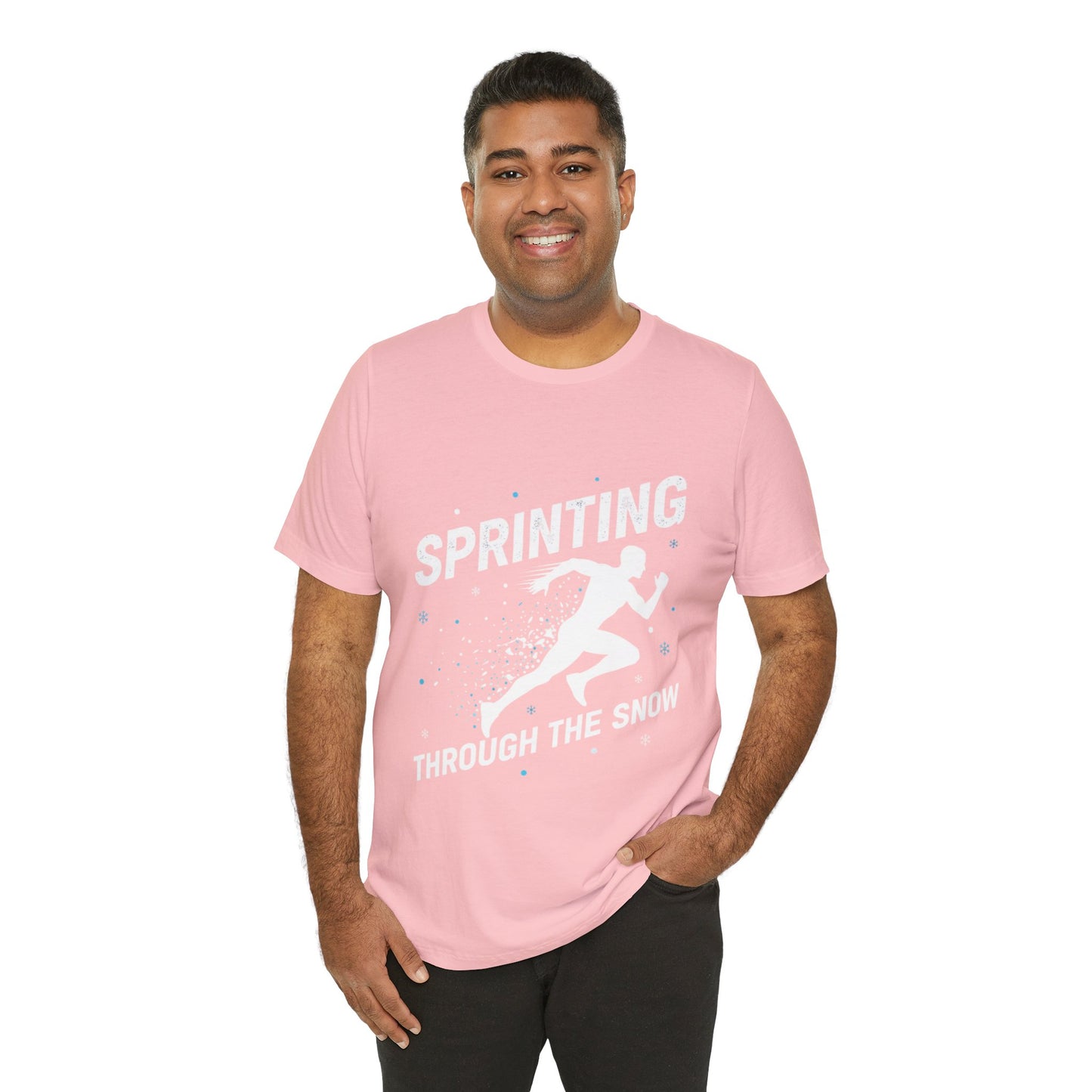 Sprinting Through The Snow T-Shirt