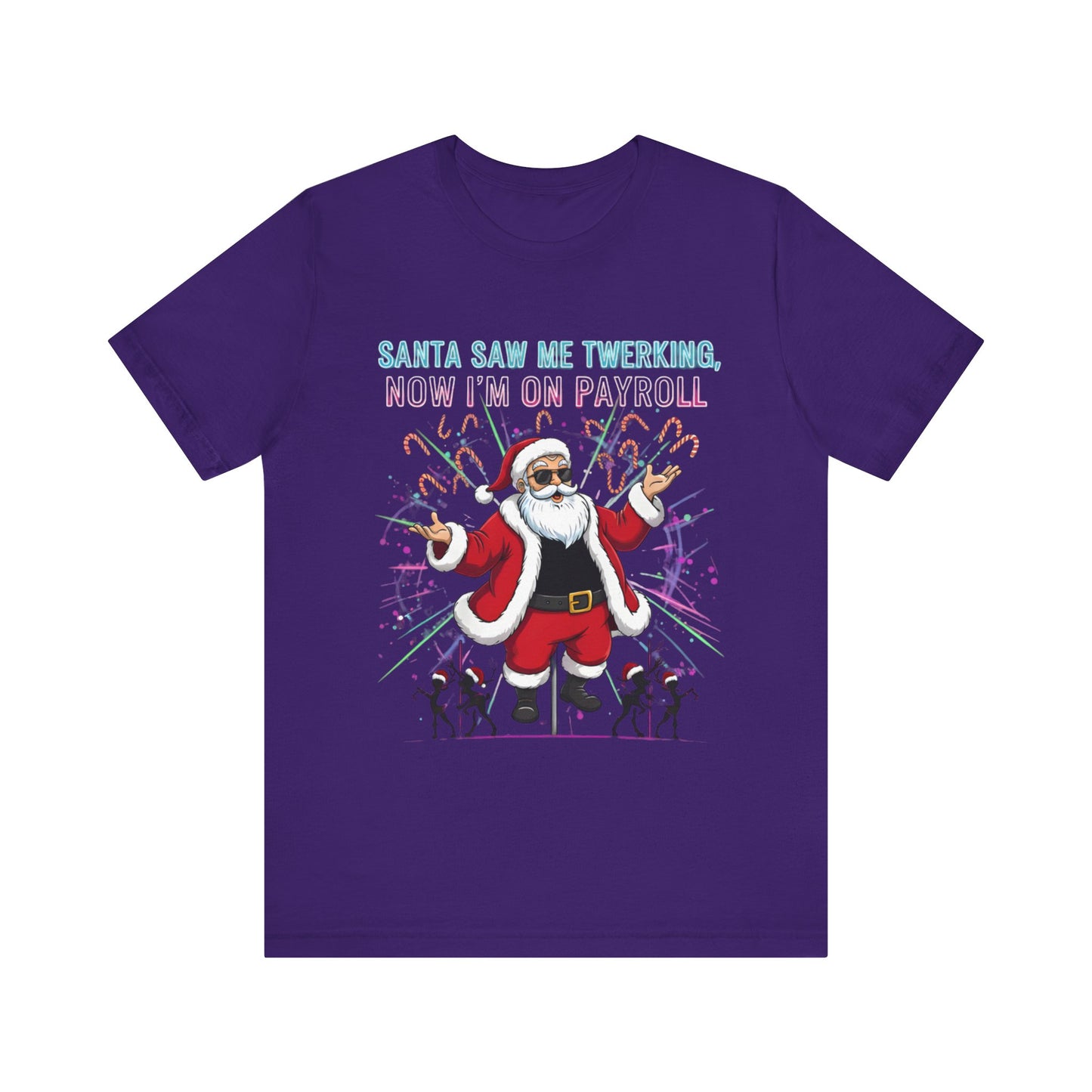 Santa Saw Me Twerking  Tee