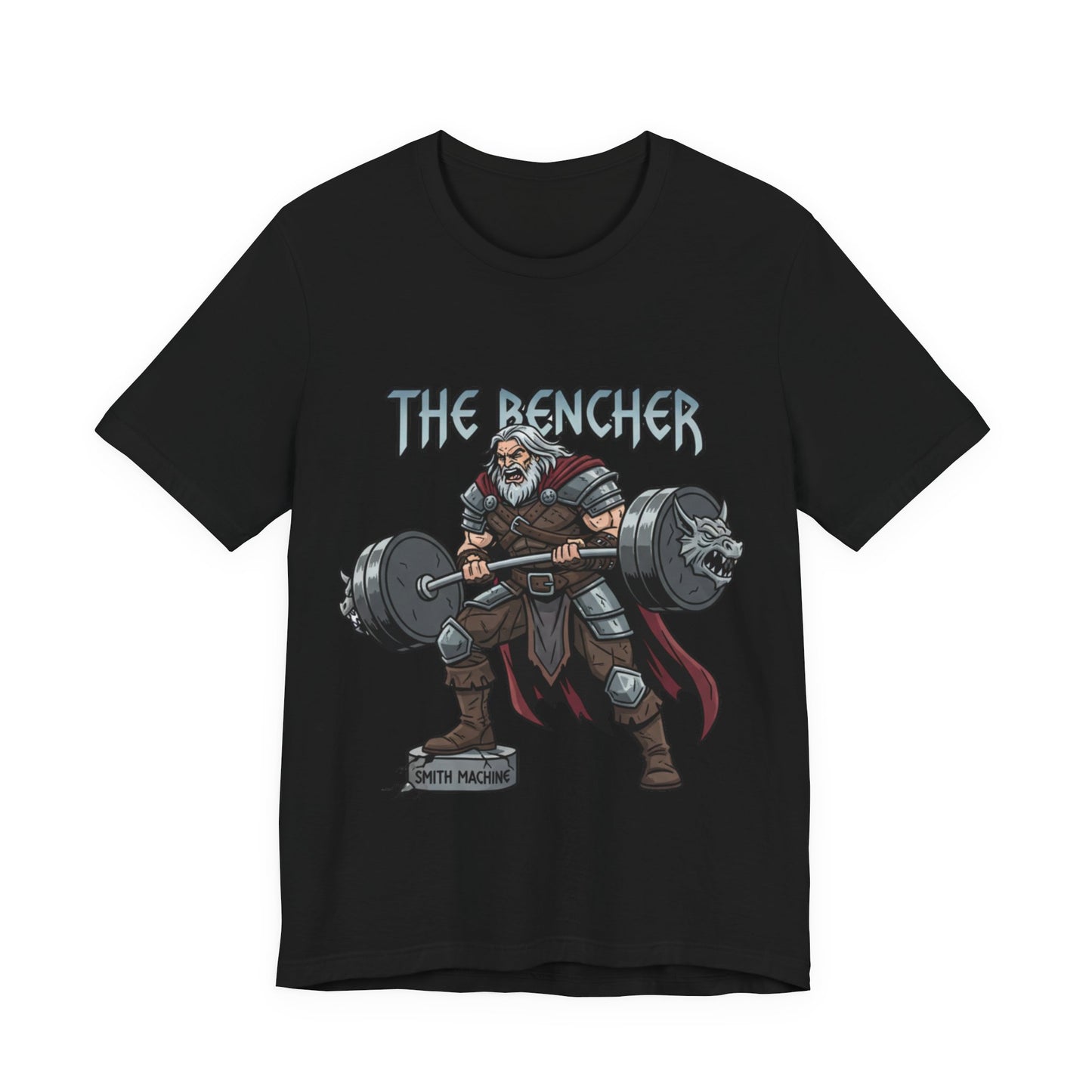 The Bencher T-Shirt — Viking Strength Gym Tee