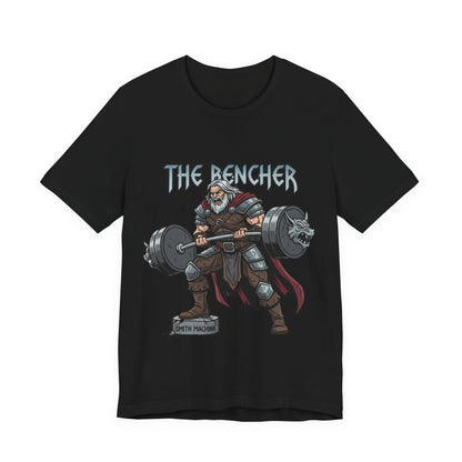 The Bencher T-Shirt — Viking Strength Gym Tee